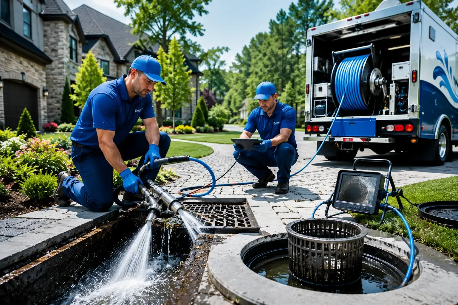Local outdoor drain cleaning professionals in Fredonia, PA